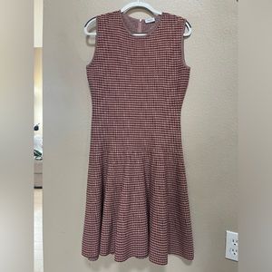 Akris Punto Red Pattern Dress